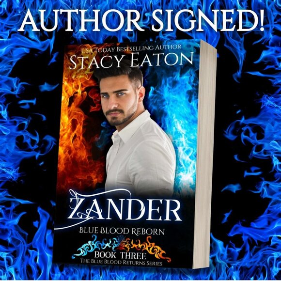 Author Signed! Zander-Blue Blood Reborn, Book 3 (Paperback) - Picture 1 of 4